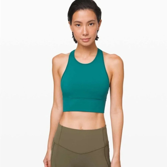 lululemon athletica Other - Lululemon Ebb to Train Bra Laguna Size 10